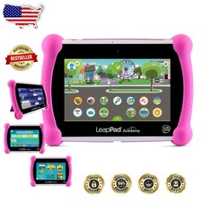 Pink LeapPad Academy 7" Learning Tablet Kids 20 Apps 16GB