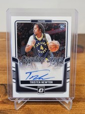 2024-25 Panini Donruss Optic - Tristen Newton #SS-NEW Signature Series (RC) 