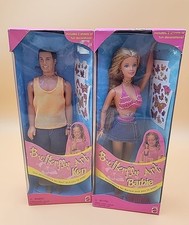 Barbie Ken Dolls Rare Limited Edition Butterfly Art BANNED 1998 Tattood 1/7400