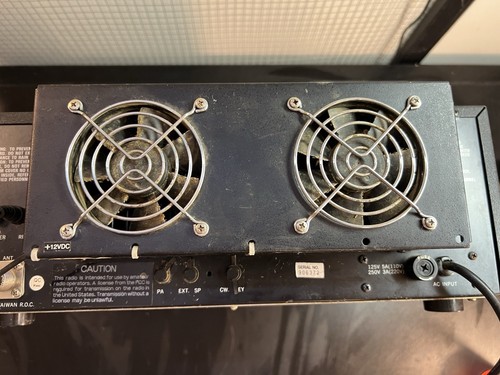 Ranger RCI-2990 Base Station Radio W/ Fan, Rack System FM/AM/USB/LSB/CW/PA CB - Zdjęcie 4 z 16