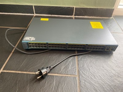 Cisco 48-Port Netzwerk Switch   refurbished, voll funktionsfähig (Catalyst Serie