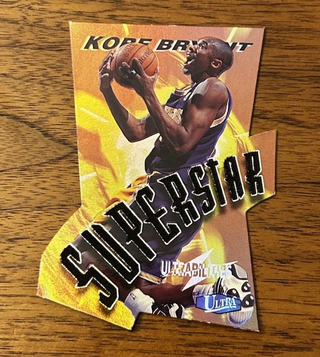 Kobe Bryant Superstar Ultrabilities Die-Cut 1997-98 Fleer Ultra