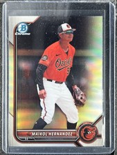 Hernandez, Maikol - 2022 Bowman Chrome Draft - Refractor