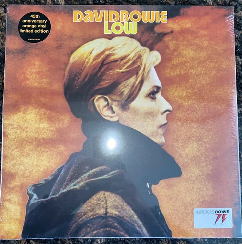 DAVID BOWIE LOW ORANGE VINYL LP 40th ANNIVERSARY LIMITED EDITION NEW SEALED MINT