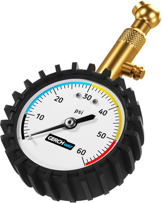 #ad Tire Pressure Gauge for Cars Large Dial Numbers amp; 360° Swivel Chuck Accurat... $18.22