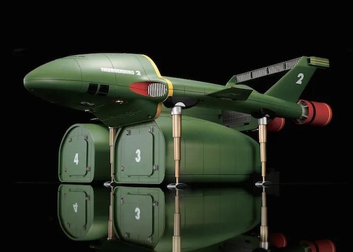 Thunderbirds TB-2 1/144 Scale Model Build Kits DeAgostini Japan