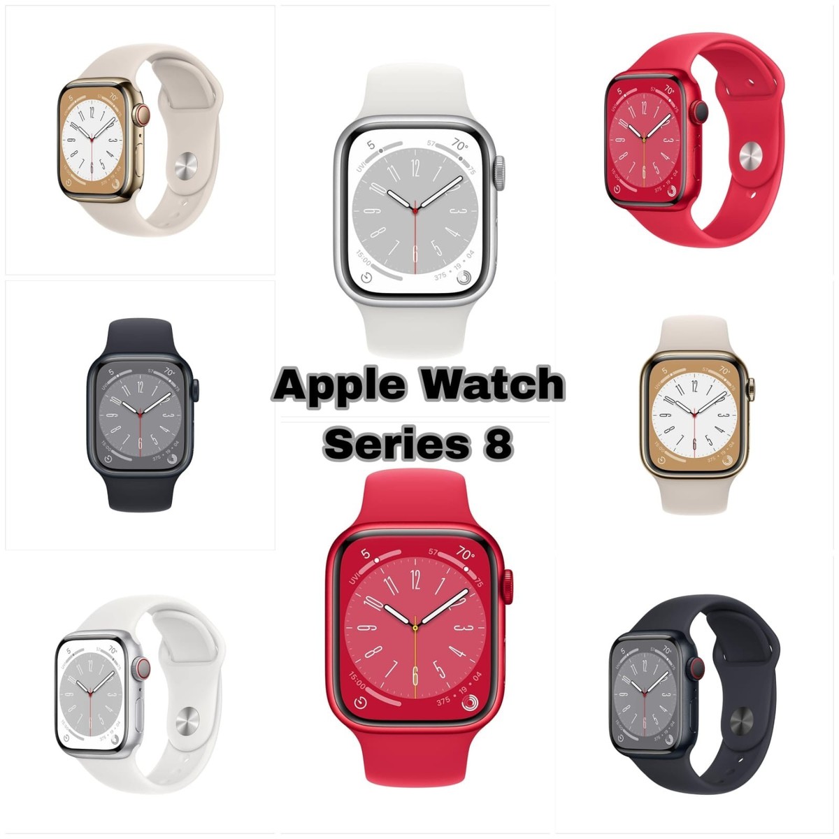 Apple Watch Series 41mm/45mm, GPS/4G, Aluminium Good