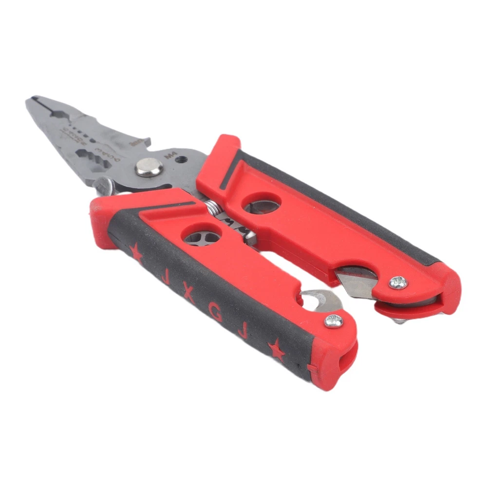 Multi Tool Wire Stripper Cutter Pliers 18 in 1 with Crimper and Wrench Features