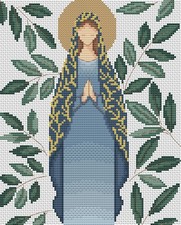 Cross Stitch Printed Pattern Whisper Pray DIY...
