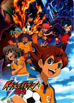 Inazuma Eleven GO Underlay B5 Size Reinforced Double-Sided Sports Card Collectib