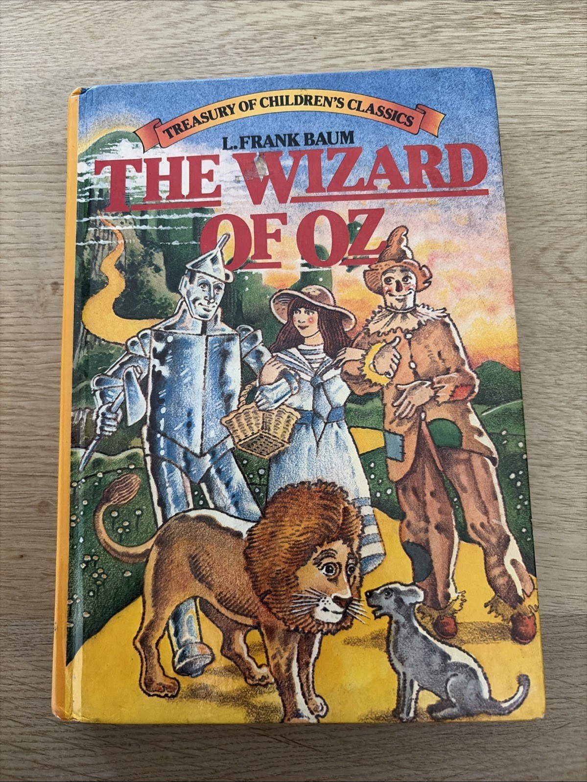 The Wizard of Oz- by L. Frank Baum Hardcover Book 1979