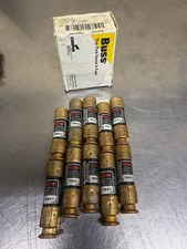 Box Of 10 Bussmann Fusetron FRN-R-5 Class RK5 Fuse 5 Amp 250V Tested