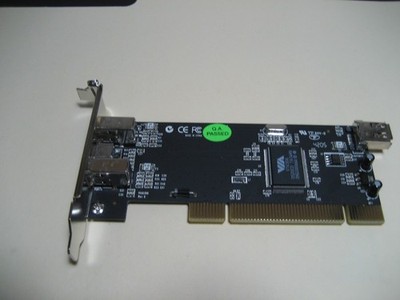 2 Port IEEE 1394 FireWire PCI Card - Low Profile - VIA Brand
