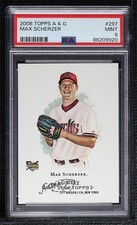 2008 Topps Allen & Ginter's Max Scherzer #297 PSA 9 MINT 0sa0