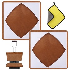2 Pcs Heat Press Platen Cover 15 x 15 Inch, Non-Stick High Picture color 