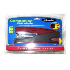 SWINGLINE COMPANION PROFESSIONAL DESK STAPLER RED 66200