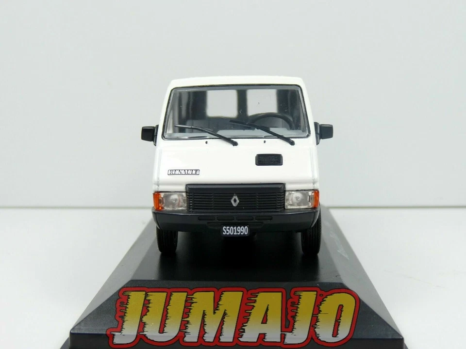 AQV19 Voiture 1/43 SALVAT Inolvidables 80/90 : RENAULT Trafic 1986 tôlé blanc L1 - Photo 4/4