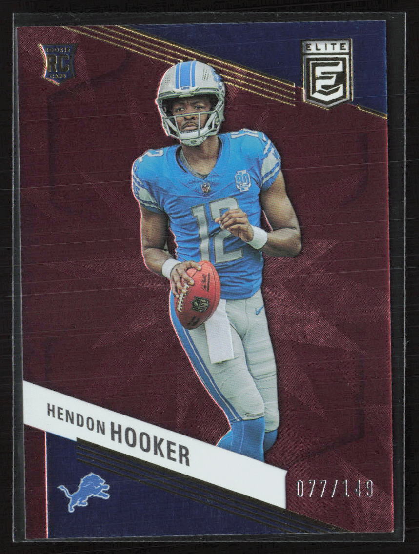 2023 Donruss Elite #142 Hendon Hooker Maroon #/149