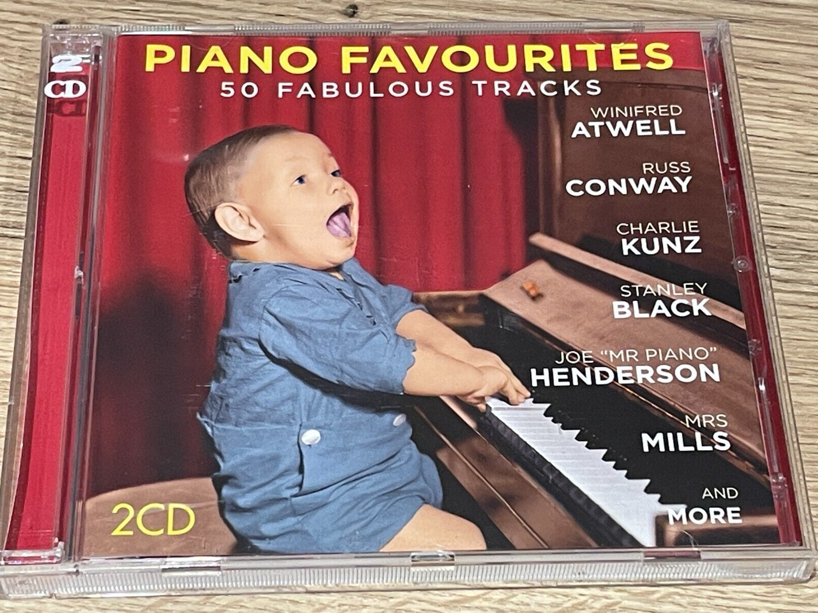 Piano Favourites - 2 CD's Album - 2015 NDL Media - 50 Great Tracks