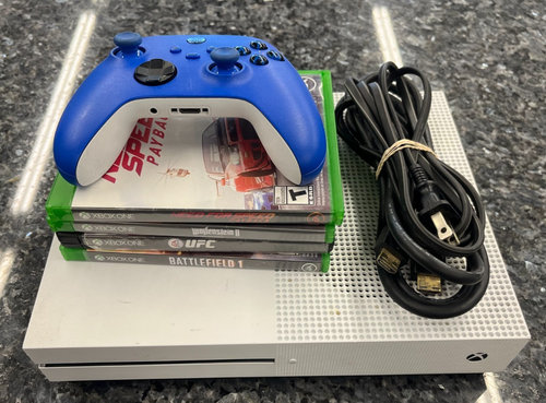 Microsoft Xbox One S Bundle - Tested & Works! Free Shipping!!