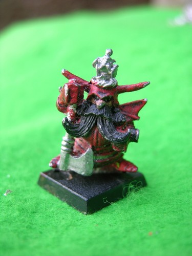 WARHAMMER, CHAOS DWARF PAINTED, 1980's, MULTI-LISTING - Picture 7 of 8