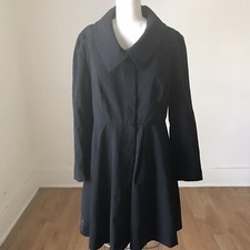 Nwot Lacey Parker Black Coat! Size S Classic Sophisticated Fun Girl In City Coat