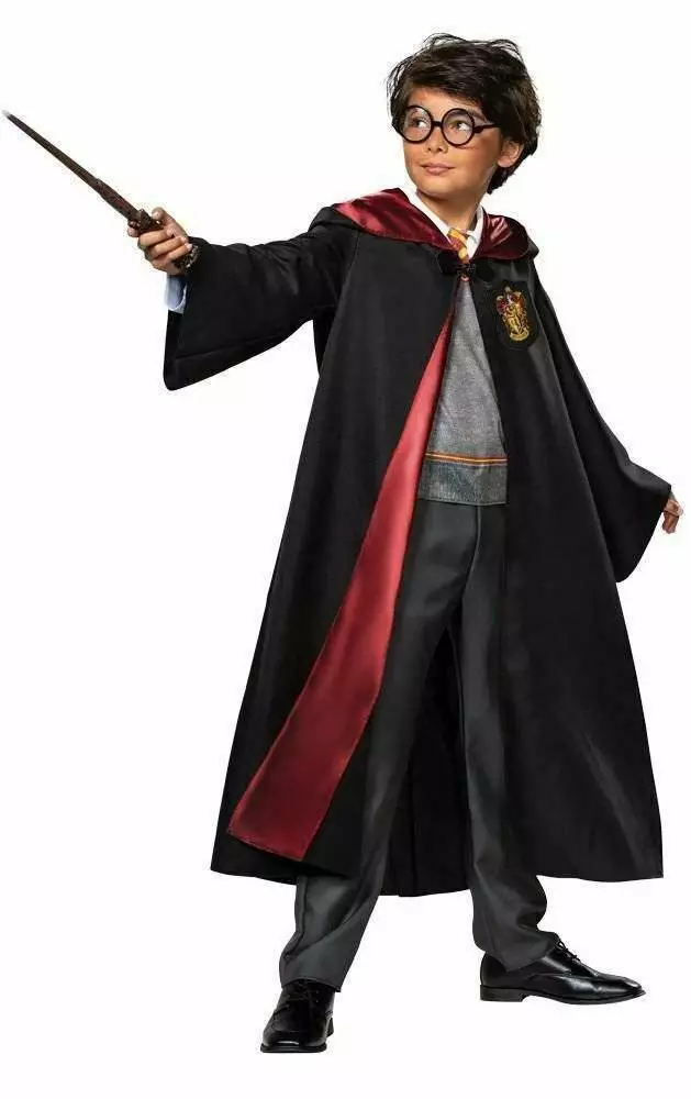  Harry Potter Gryffindor Robe, Official Wizarding World Costume  Robes, Classic Kids Size Dress Up Accessory, Child Size Small (4-6) :  Clothing, Shoes & Jewelry