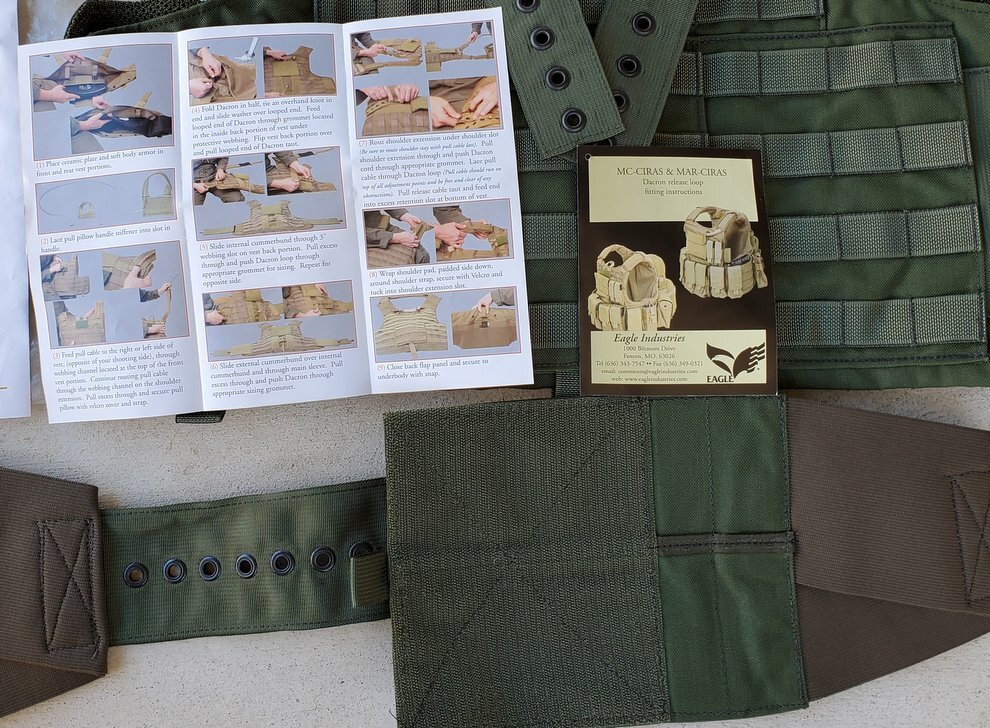 Eagle Industries MARCIRAS Maritime Combat Integrated Releasable