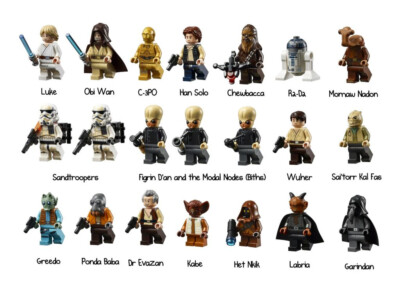 Lego Star Wars Mos Eisley Cantina 75290 Minifiguren / Dewback - Auswahl aus Liste
