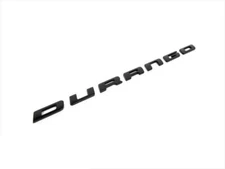 1PCS FOR 14-21 DURANGO LIFTGATE REAR EMBLEM NAMEPLATE BADGE NEW （GLOSS BLACK）