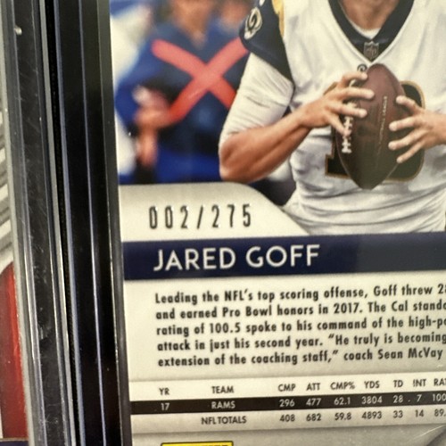 Jared Goff Card Lot (29) Prizm, Donruss, Rookies Stars, Absolute, Zenith, Select - Picture 3 of 24
