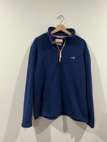 Chubbies Fleece 1/4 Zip Navy Blue XL
