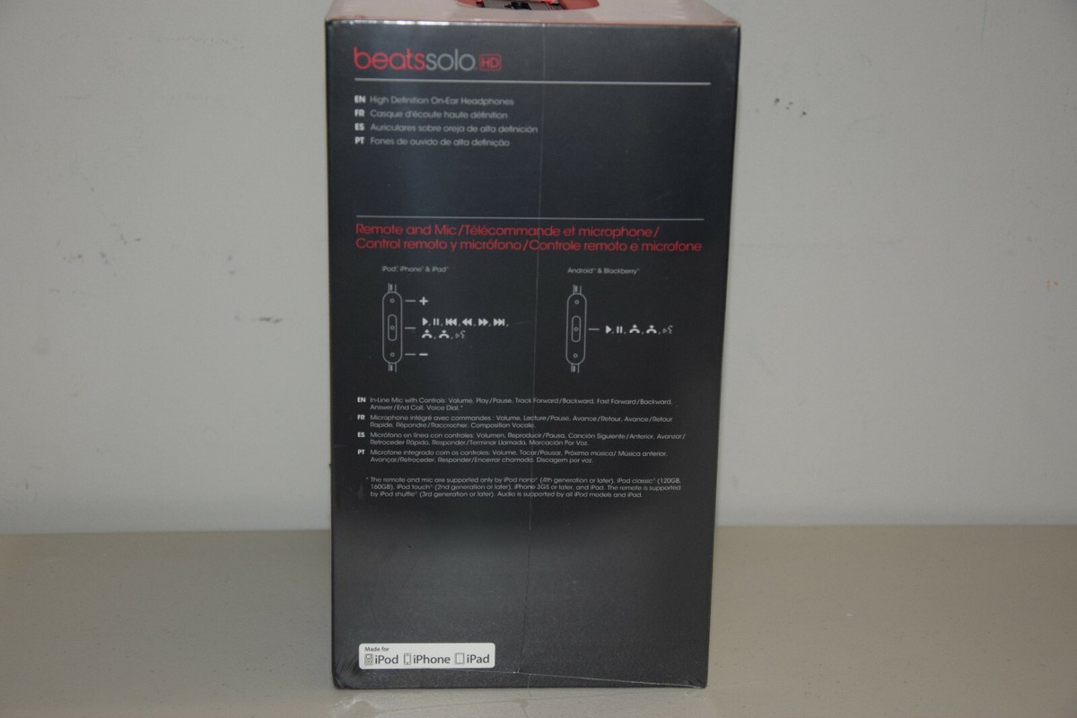 【売り切り】Beats ON SOLOHD Beats by Dr. Dre Solo HD Headband Headphones - Light Blue