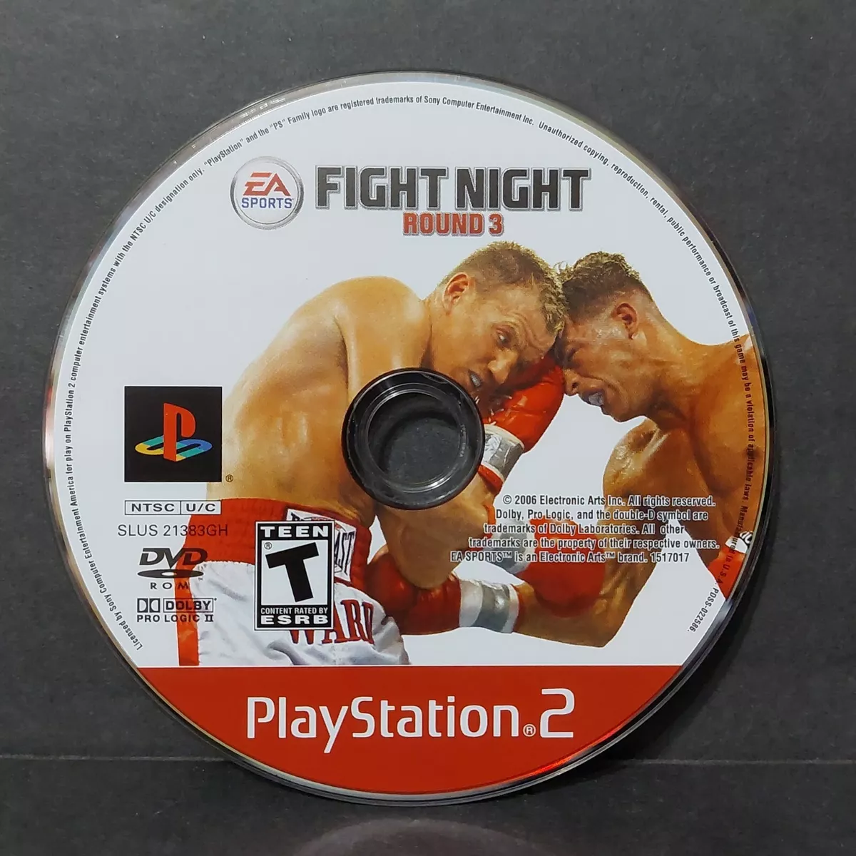 Fight night best sale round 3 ps2