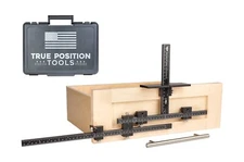 True Position Tools PRO Cabinet Hardware Jig - Install Drawer Front Handles a...