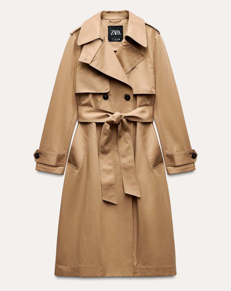 メゾンスペシャル ZARA トレンチコート メゾンスペシャル ZARA トレンチコート