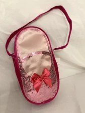 NWT! Pointe Shoe Dance Bag Pink One Size