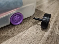 1x Replacement Wheel for Sterilite 66 Quart Under Bed Storage Box Container