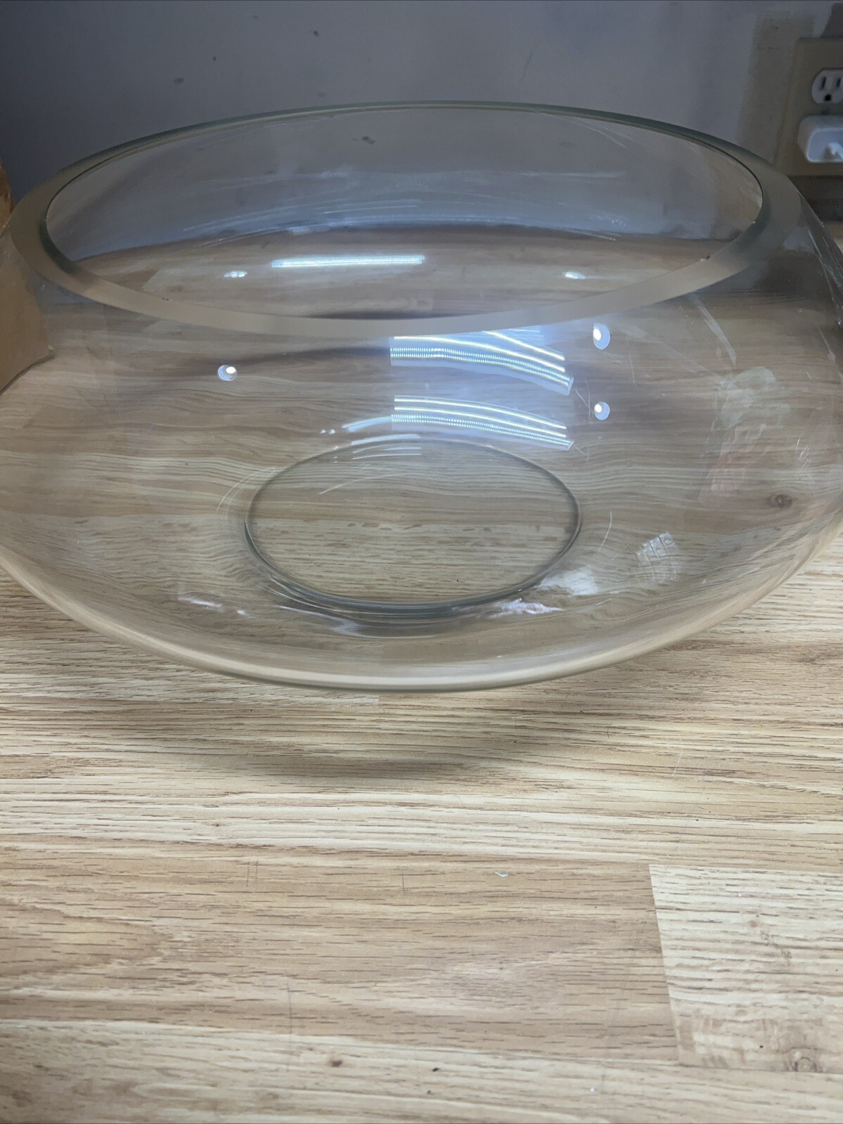 VTG Handblown 14 Piece Riekes Crisa Moderno Crystal Punch Bowl, Cups, Ladle