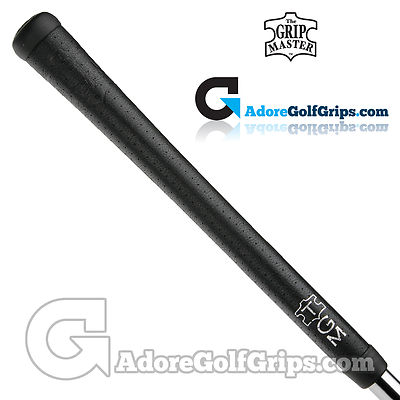 The Grip Master Ethiopian Kidd Leder genähte Griffe - schwarz x 1