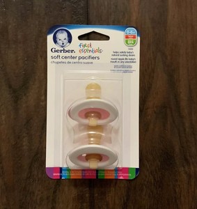 gerber first essentials soft center pacifiers