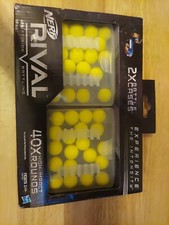 NERF Rival Blaster 40x Round Refill Packs High Impact Precision Battling