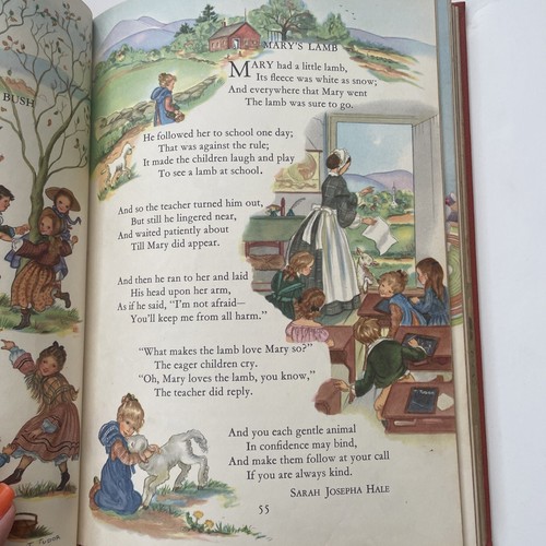 1949 CHILDCRAFT GEDICHTE DER FRÜHEN KINDHEIT BAND 1 GEBUNDENES BUCH - Bild 8 von 15