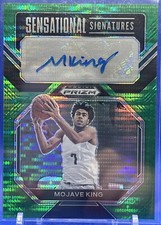 2023 Panini Prizm DP Rookie Prospect Green Pulsar Auto 14/24 Mojave King