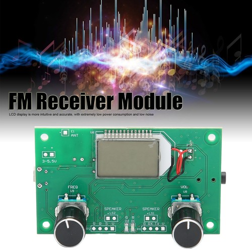 FM Receiver Modules 87‑108MHz Stereo Output Radio Wireless Receiver LCD DSP✿ - Zdjęcie 11 z 24