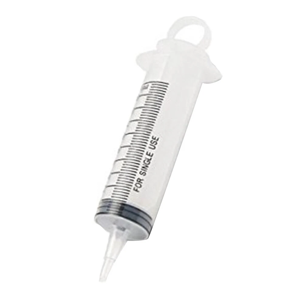 100ML Reusable Large Plastic Hydroponics Nutrient Measuring Syringe 100cm  TubeHD | eBay