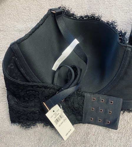Aerie Real Power Balconette Lightly Lined Eyelash Lace Bra - Picture 28 of 40