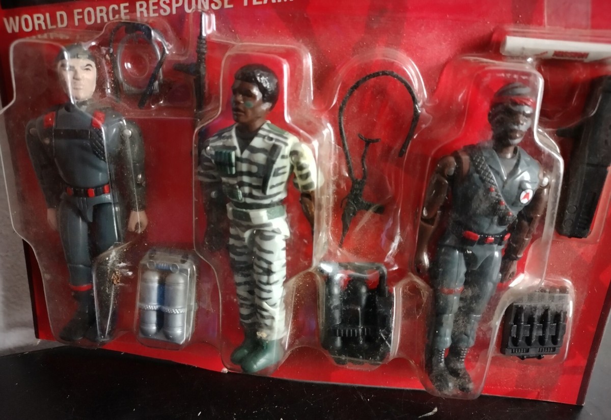 1996 The Corps World Force Response Team GI Joe KO 3pk No. 3317