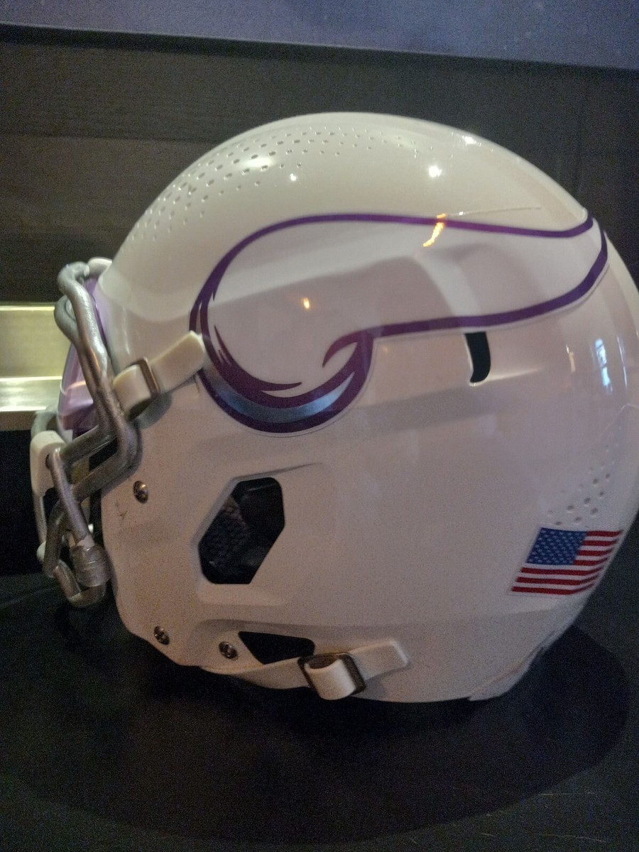 Minnesota Vikings WINTER WARRIOR Football Helmet VICIS ZERO Minnesota Vikings WINTER WARRIOR Football Helmet VICIS ZERO