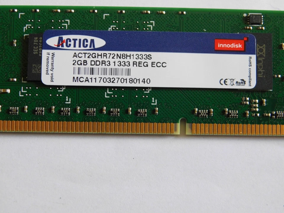 Mémoire DDR3 2GO ECC - Photo 3/4